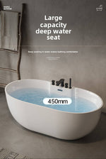 Load image into Gallery viewer, Oval Freestanding Bathtub (1.5m)