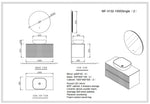 Load image into Gallery viewer, Wall Hung Vanity