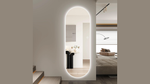 Load image into Gallery viewer, Modern Full-Length LED Wall Mirror for Commercial & Home Use