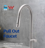 Load image into Gallery viewer, Steel Kitchen Faucet