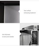 Load image into Gallery viewer, Matte Black Single Kitchen Sink