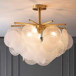 Load image into Gallery viewer, Adjustable LED Crystal Pendant Light