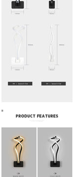 Load image into Gallery viewer, Fixture Black Wall light