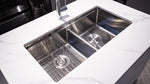 Load image into Gallery viewer, Double Bowl Stainless Steel
