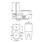 Load image into Gallery viewer, Floor Mounted Colour Toilet