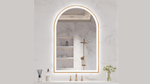 Load image into Gallery viewer, Irregular Bathroom Mirror with LED and Touch Control