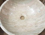 Load image into Gallery viewer, Natural Marble Wall-Mounted Sink