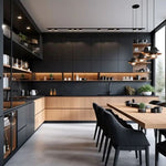 Load image into Gallery viewer, Plywood Flat Panel Kitchen Cabinet