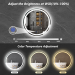 Load image into Gallery viewer, Modern Dimmable LED Bathroom & Vanity Mirror
