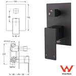 Load image into Gallery viewer, Wall square mixer