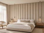 Load image into Gallery viewer, Upholstered Bedroom Wall Cladding