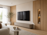 Load image into Gallery viewer, Timber and Stone-Look Feature Wall