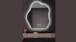 Load image into Gallery viewer, Wall Mounted HD Anti-Fog Full Body Mirror Shatterproof Lighted Bathroom Dressing Table