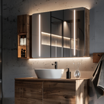 Load image into Gallery viewer, Led Bathroom Mirror Cabinet Multi With 4 Doors