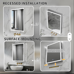 Load image into Gallery viewer, Lighted Medicine Cabinet LED Mirror