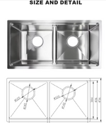 Load image into Gallery viewer, Bowl Stainless Steel Kitchen Sink