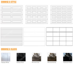 Load image into Gallery viewer, Folding Sectional Garage Door
