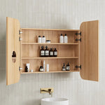 Load image into Gallery viewer, Rectangular Bathroom Mirror Cabinet With 2 Doors