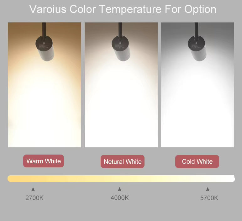 40W track light multi colour