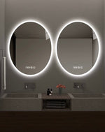 Load image into Gallery viewer, Oval LED Bathroom Vanity Mirror with Touch Switch
