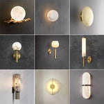 Load image into Gallery viewer, Marble wall light for the bedroom
