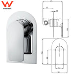 Load image into Gallery viewer, Wall Chrome Mixer
