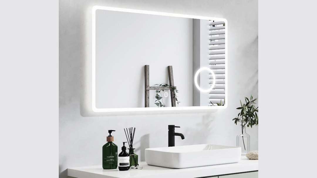 Rectangle d Bathroom Mirrors with Light (80 x 60)