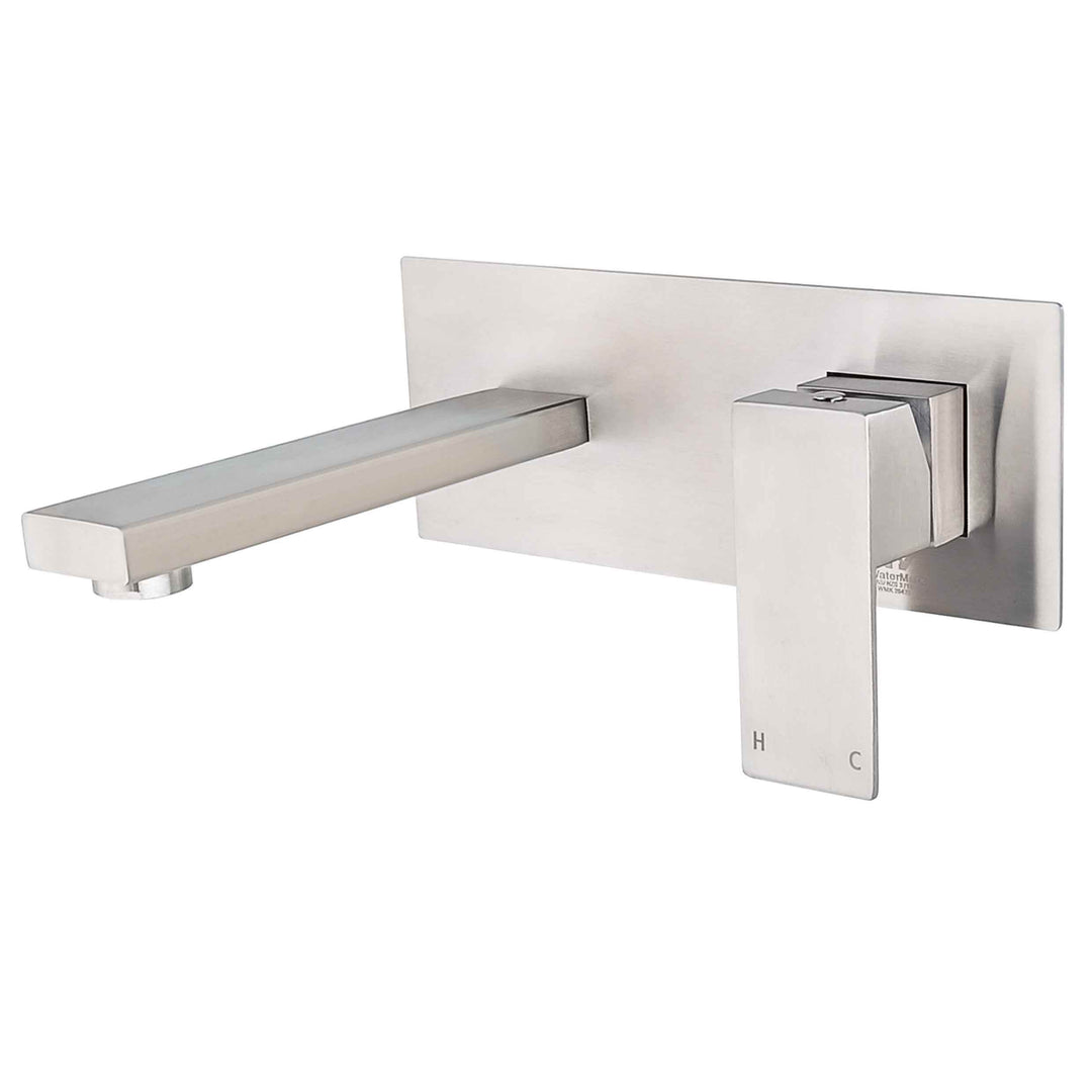 Square Wall Mounted Basin Mixer