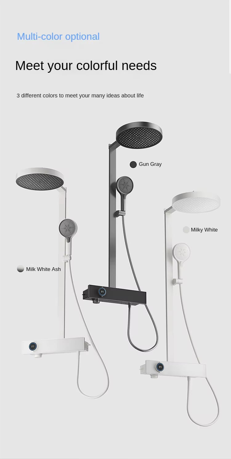 Round Shower set