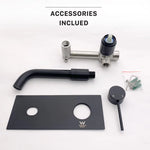 Load image into Gallery viewer, Gun Wall Mounted Basin Mixer
