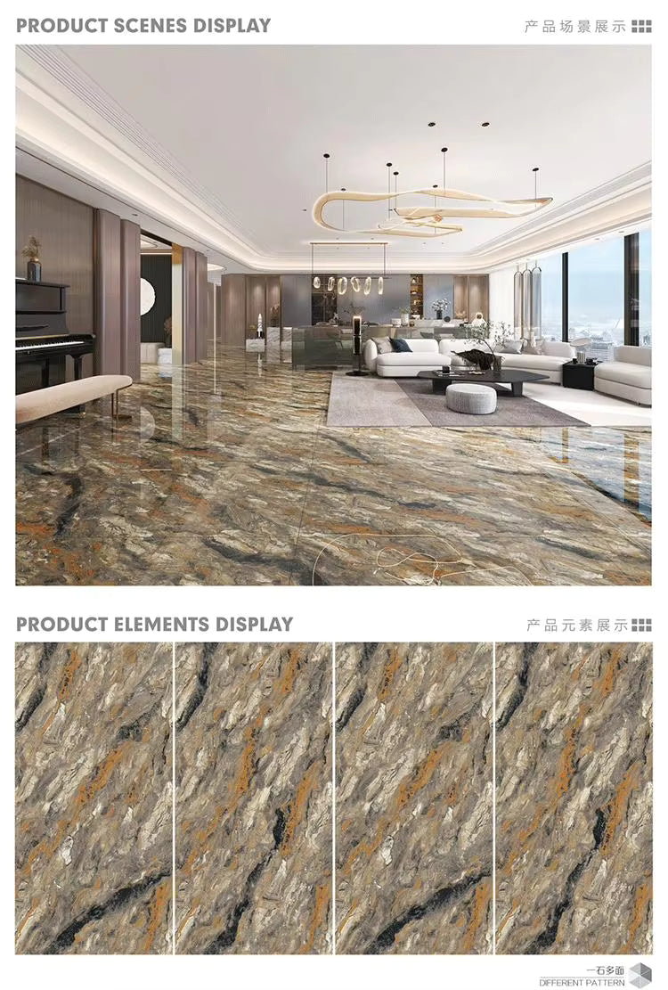 Orange Marble Wall Tile