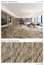 Load image into Gallery viewer, Orange Marble Wall Tile

