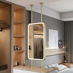 Load image into Gallery viewer, French-Style Two-Bar LED Makeup Mirror with Aluminum Frame

