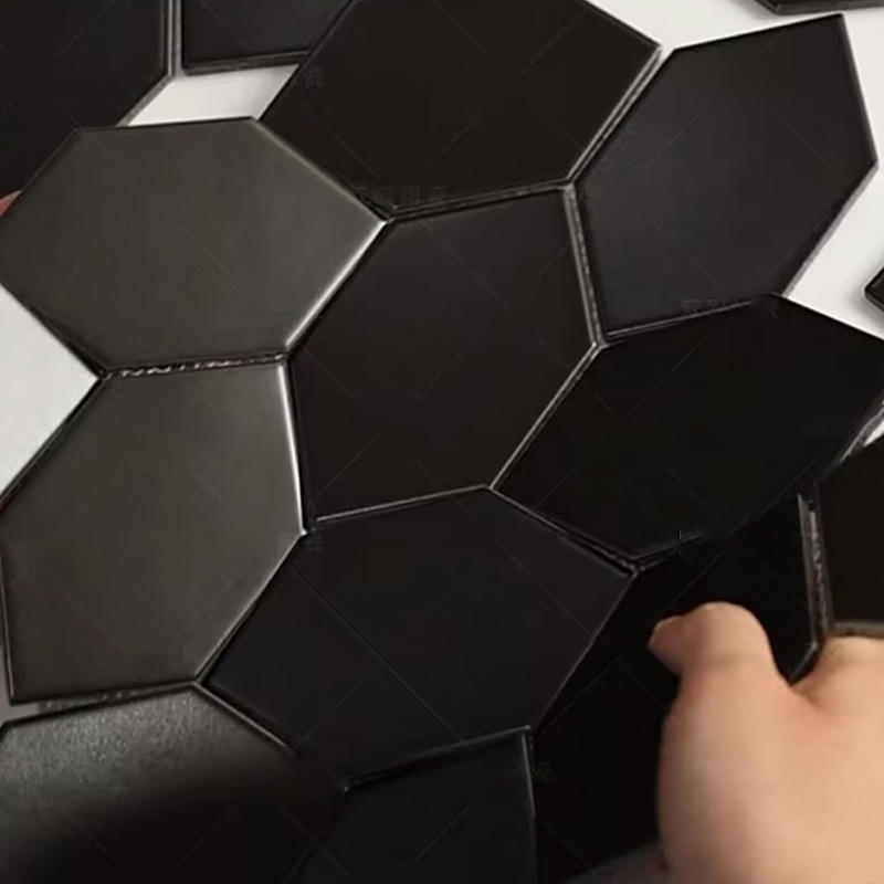 Ceramic rhombus oracle mosaic