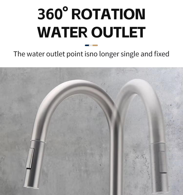 Steel Kitchen Faucet