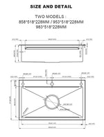 Load image into Gallery viewer, Matte Black Single Kitchen Sink
