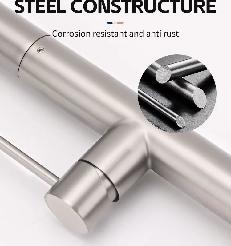 Steel Kitchen Faucet