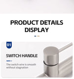 Load image into Gallery viewer, Steel Kitchen Faucet
