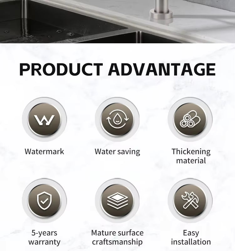 Steel Kitchen Faucet