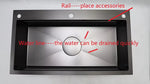 Load image into Gallery viewer, Matte Black Single Kitchen Sink
