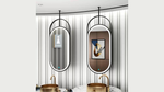 Load image into Gallery viewer, French-Style Oval LED Makeup Mirror with Anti-Fog
