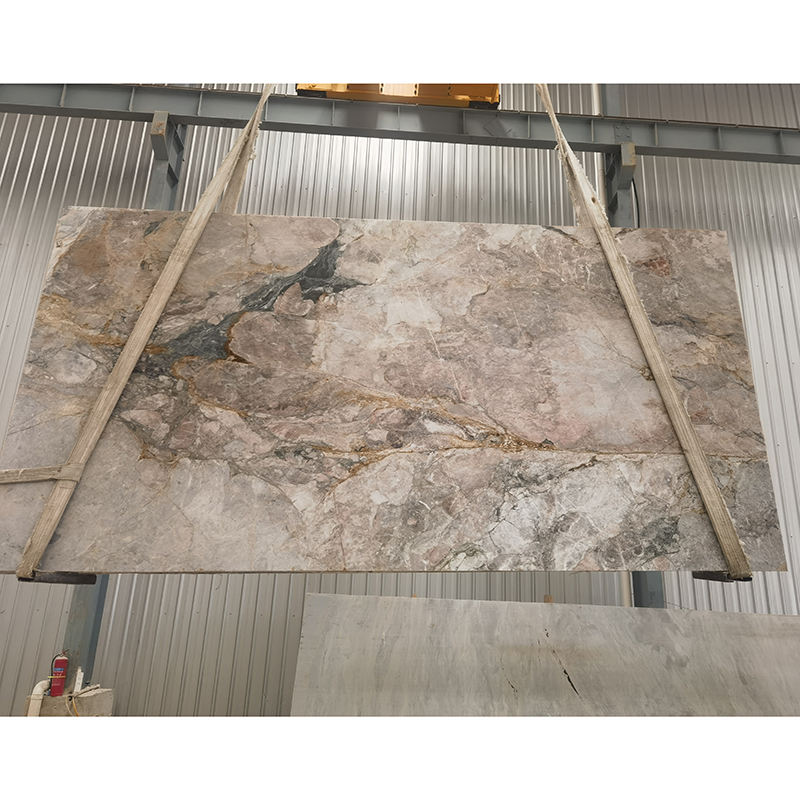 Natural stone four season sakura pink marble tile