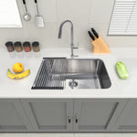 Load image into Gallery viewer, Single Bowl Drop-In Kitchen sink
