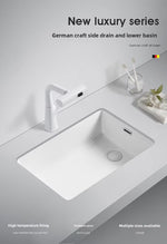 Load image into Gallery viewer, Undercounter Ceramic Basin
