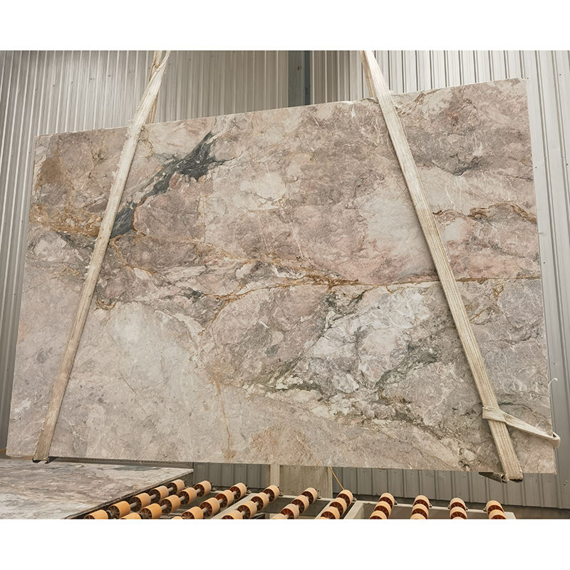 Natural Stone Four Season Sakura Pink Marble Tile
