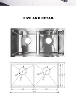 Load image into Gallery viewer, Double Bowl Stainless Steel
