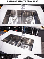 Load image into Gallery viewer, Double Bowl Stainless Steel
