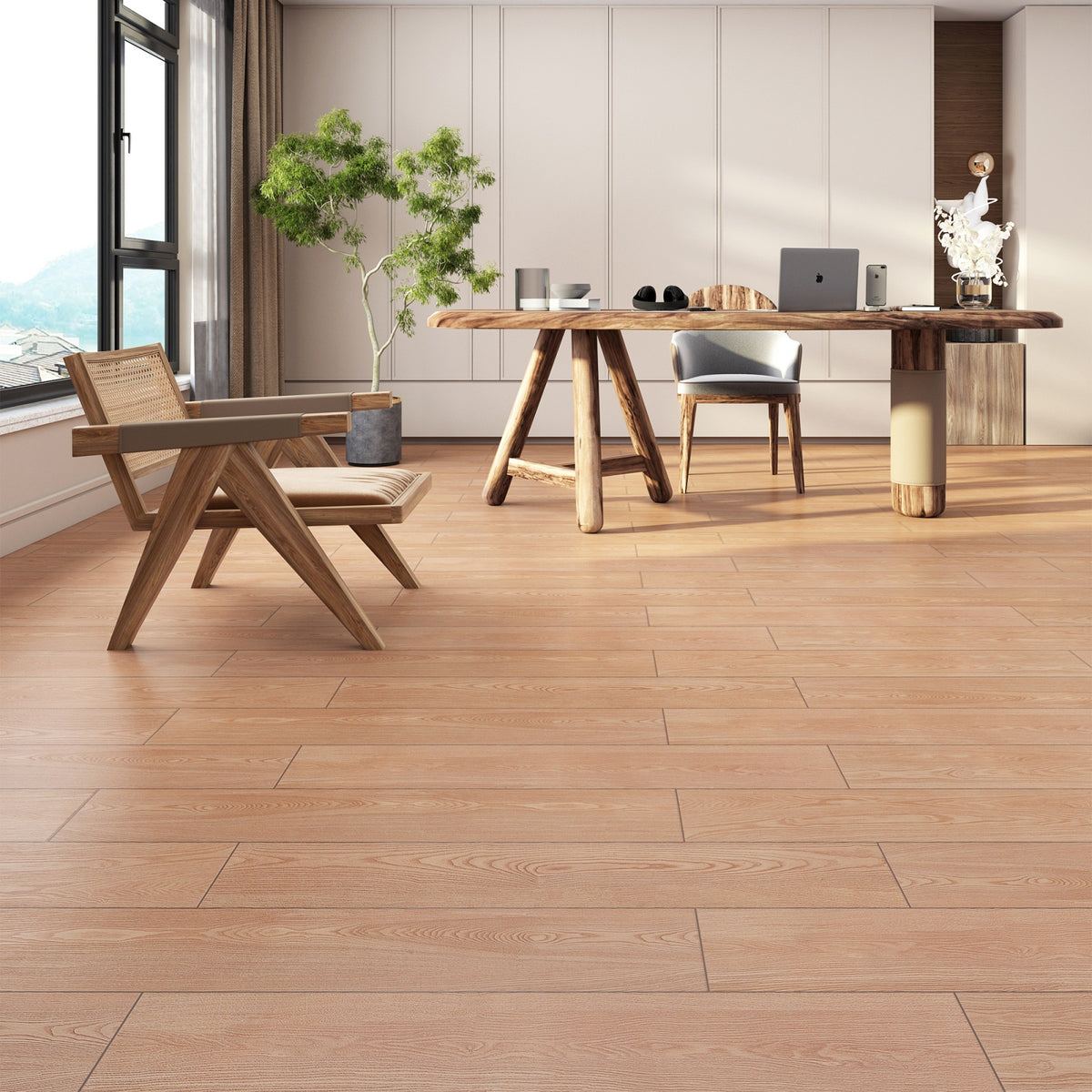 Living room wooden floor