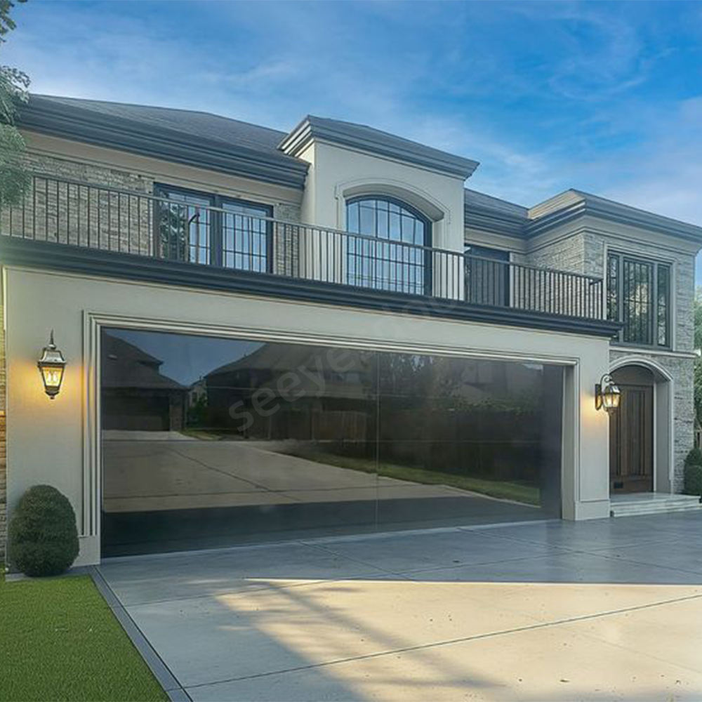 Folding garage door
