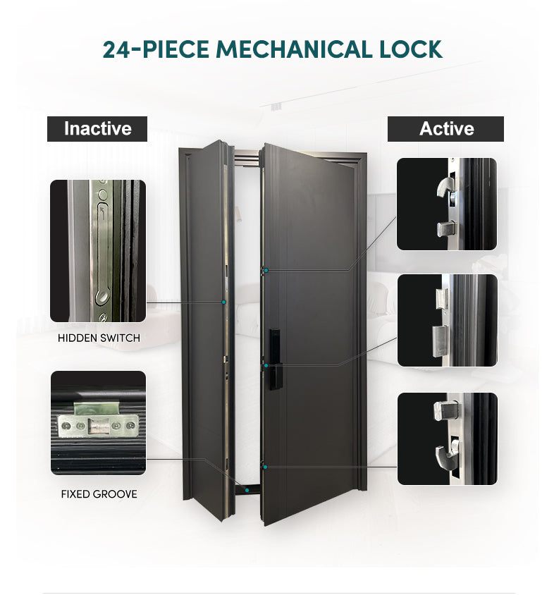 Aluminum front door